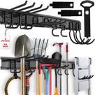 Organizador de parede de garagem SEDY 48 Heavy Duty com ganchos ajustáveis Organizador de parede de garagem SEDY 48 Heavy Duty com ganchos ajustáveis