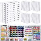 Organizador de parede Pegboard BOLUTDIF Modular 12 unidades - branco Organizador de parede Pegboard BOLUTDIF Modular 12 unidades - branco