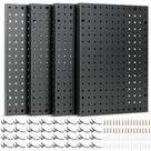 Organizador de parede Pegboard Standard Heavy Duty com ganchos