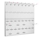 Organizador de parede Pegboard TORACK Metal 70PCS Tools Storage