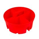 Organizador de peças pequenas Bucket Boss Super Stacker 15054 Red
