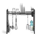 Organizador De Pia Rack I Preto Linha Black Arth Organizador De Pia Rack I Preto Linha Black Arth