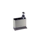 Organizador de pia suporte detergente e esponja tramontina aço inox 14cm