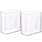 Organizador de plástico acrílico 14,6 x 7,3 x 15,75 cm H3 2 unidades Plasutil ref.15513 Organizador de plástico acrílico 14,6 x 7,3 x 15,75 cm H3 2 unidades Plasutil ref.15513