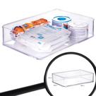 Organizador de plástico acrílico 21,9 x 14,6 x 5,45 cm H1 Plasutil ref.15450 Organizador de plástico acrílico 21,9 x 14,6 x 5,45 cm H1 Plasutil ref.15450