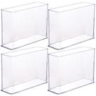 Organizador de plástico acrílico 21,9 x 7,3 x 15,75 cm H3 4 unidades Plasutil ref.15518 Organizador de plástico acrílico 21,9 x 7,3 x 15,75 cm H3 4 unidades Plasutil ref.15518