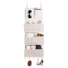Organizador de Porta ANTIS'S HOME - Estilo Boho Bege em Algodão