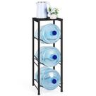 Organizador de porta-garrafas de água OYEAL 19L Water Jug Stand Black