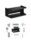 Organizador de prateleira de parede de cabeceira NOTMBESTM Small Black
