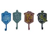 Organizador de prateleiras de armazenamento de ganchos de parede Harry Potter Hogwarts