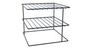 Organizador de Pratos Quadrado Elegance Preto OR0042 DiCarlo