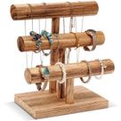 Organizador de Pulseras ProCase con Exhibidor de Madera de 3 Niveles 20x14x31 cm