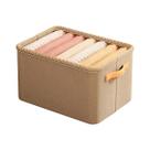 Organizador De Roupas De Tecido Caixa Dobrável Dormitório 42cm x 28cm