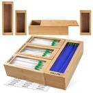 Organizador de sacos de armazenamento Woodenhouse Bamboo Baggie Drawer