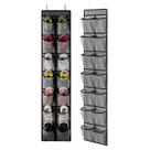 Organizador de sapatos de porta KEEPJOY Over the Door 14 bolsos cinza