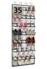 Organizador de sapatos PAULONE 35 Pocket Over the Door Mesh Bag branco Organizador de sapatos PAULONE 35 Pocket Over the Door Mesh Bag branco