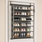 Organizador De Sapatos Porta Parede 6 Camadas 18 Pares Sapateira Vertical Resistente Organizador De Sapatos Porta Parede 6 Camadas 18 Pares Sapateira Vertical Resistente