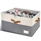 Organizador de sapatos RONCHIL dobrável com capa transparente, 12-24 pares
