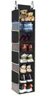 Organizador de sapatos suspenso roomtalk Large de 8 prateleiras com 8 bolsos