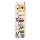 Organizador de sapatos suspenso roomtalk Large de 8 prateleiras com 8 bolsos