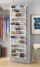 Organizador de sapatos Whitmor Over the Door Metal & Mesh White