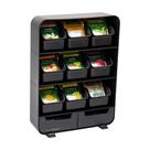 Organizador de saquinhos de chá Mind Reader Tea Station Black Plastic