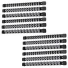 Organizador de soquetes ALOANES 12-PC ABS 1/2, 3/8, 1/4 Drives