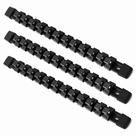 Organizador de soquetes ALOANES 3 PC ABS de 1/4 polegada Drive Socket Rail