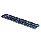 Organizador de soquetes Ernst Manufacturing Socket Boss 19" azul Organizador de soquetes Ernst Manufacturing Socket Boss 19" azul