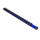 Organizador de soquetes Olsa Tools Aluminium 1/2 polegada Drive Blue Organizador de soquetes Olsa Tools Aluminium 1/2 polegada Drive Blue