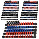 Organizador de soquetes Reniteco Drive ABS 27 peças 1/4 3/8 1/2 pol
