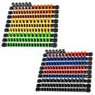 Organizador de soquetes Reniteco Drive ABS Tools 18 peças