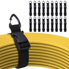 Organizador de suporte de cabo de extensão Oppeeye 17 cm com clipes triangulares Organizador de suporte de cabo de extensão Oppeeye 17 cm com clipes triangulares