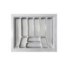 Organizador de Talheres Ajustável DT55 Moldplast Branco BRANCO