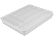 Organizador de Talheres com Tampa Extensível Coza Perfect Branco