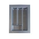 Organizador De Talheres DT14(OG-14) Moldplast Branco CINZA