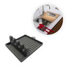 Organizador de Talheres o Descanso ideal para sua Bancada ou Pia da Cozinha