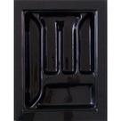 Organizador de Talheres OG-003 Preto 363x462mm Organizador de Talheres OG-003 Preto 363x462mm