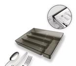 Organizador De Talheres Plastutti Acrílico Cristal 34.8