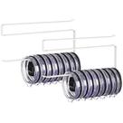 Organizador de tampas de copo Jolensoy Horizontal Hold 20 tampas brancas