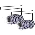 Organizador de tampas de copo Jolensoy Horizontal Hold 20 tampas pretas