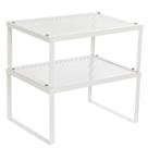 Organizador de Temperos SONGMICS UKCS01WT - Conjunto de 2 Peças em Metal Branco