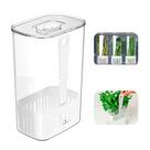 Organizador de Temperros Clear Fresh 2,3L Cozinha Geladeira Organizador de Temperros Clear Fresh 2,3L Cozinha Geladeira