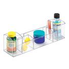 Organizador de toucador iDesign Med+ 12 em plástico dividido 30x8,5x9cm