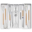 Organizador de utensílios Lifewit para gavetas de cozinha, branco