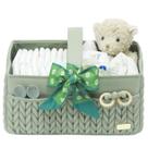 Organizador de viagens para fraldas para bebês LUKJOJO Sage Green