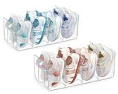 Organizador de Zapatos para Niños HBlife de Acrílico Transparente (Paquete de 2)