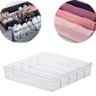 Organizador diamond com 5 divisorias 36,5x36,5x7,5cm acrilico multiuso gaveta gaveteiro armario quarto guarda roupa cozinha talher roupa repartições