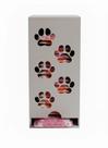 Organizador dispenser de saches porta ração umida pet cor:cinza