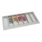Organizador Divisor Porta Notas Moedas Dinheiro Cédulas 12158.00BRO Branca 50x61cm Magnum Industrial Organizador Divisor Porta Notas Moedas Dinheiro Cédulas 12158.00BRO Branca 50x61cm Magnum Industrial